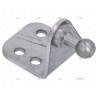 SOPORTE AMORTIGUADOR L CURVO BOLA 10MM B