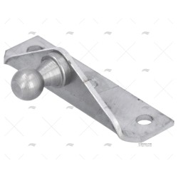 SOPORTE AMORTIGUADOR INOX 63X17MM