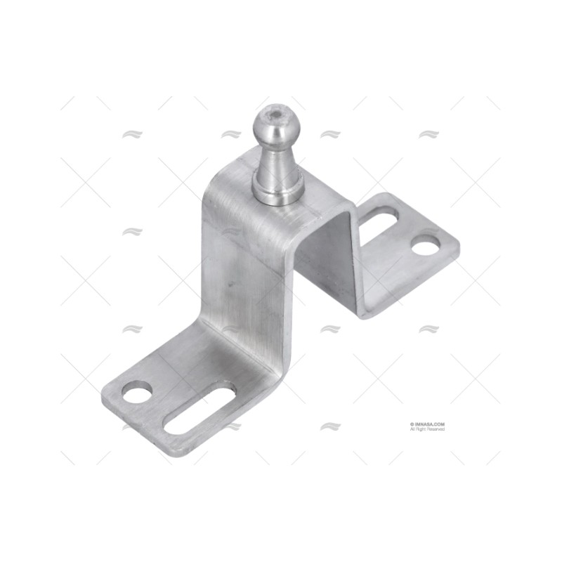 SOPORTE AMORTIGUADOR INOX 85X40MM