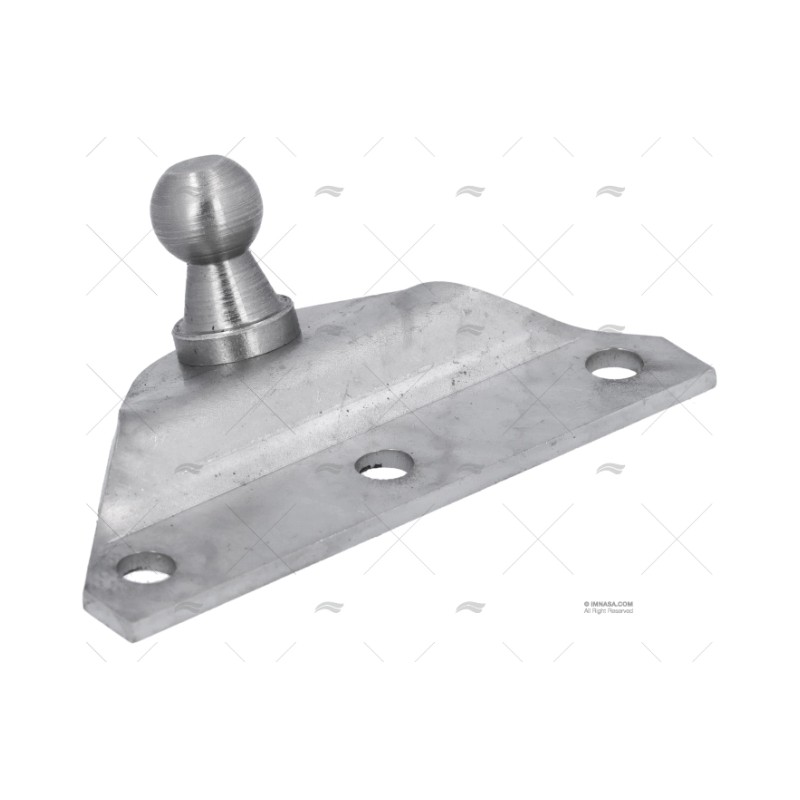 SOPORTE AMORTIGUADOR INOX 63X32MM