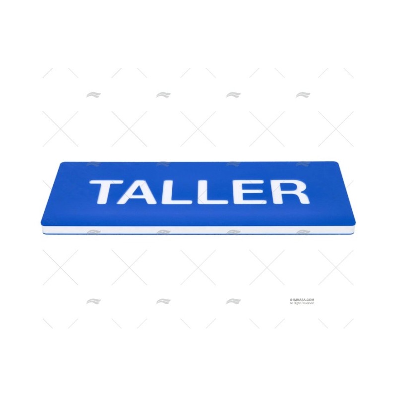 SEÑAL DE TALLER CON LETRAS IMNASA