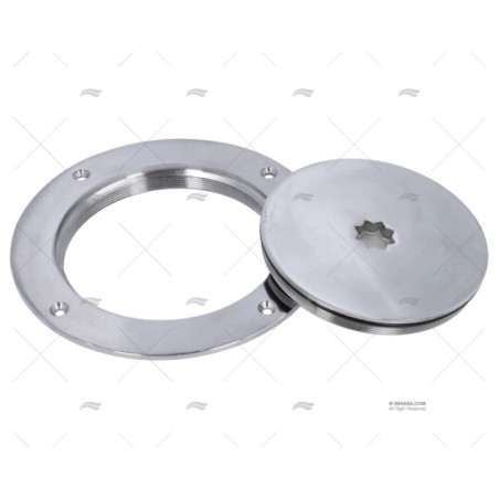 TAPA REGISTRO ESTRELLA INOX SS 316 12
