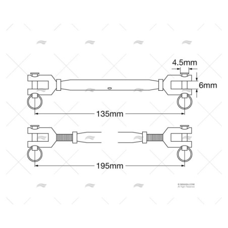 TENSOR INOX-316 06MM