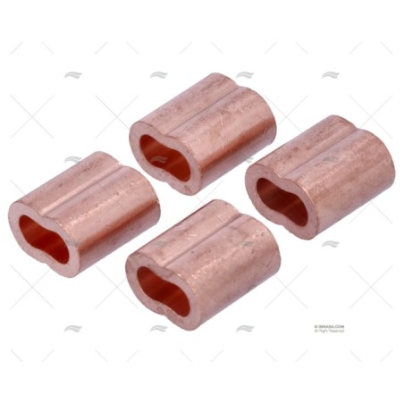 APRIETA CABLES COBRE 8MM (4U)