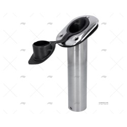 PORTACAÑAS EMPOTRABLE S/T 40MM INOX