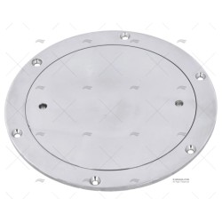 TAPA REGISTRO INOX 198MM EXTERIOR