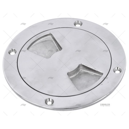 TAPA REGISTRO INOX 140MM EXTERIOR