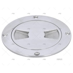 TAPA REGISTRO INOX 147MM EXTERIOR