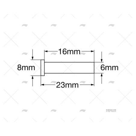 PASADOR TENSOR 06MM (4U)