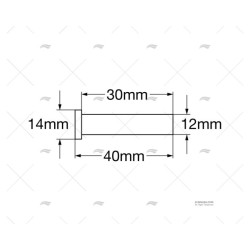 PASADOR TENSOR 12MM