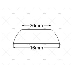TERMINAL ASIENTO INOX 6/7"