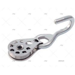 POLEA ALTA TENSION 38MM SIMPLE C/GANCHO ALLEN BROTHERS