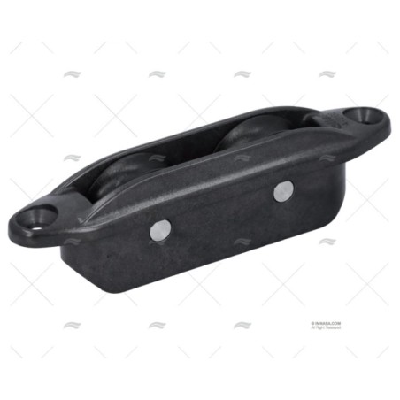 POLEA DOBLE EMPOTRABLE 30MM ALLEN BROTHERS