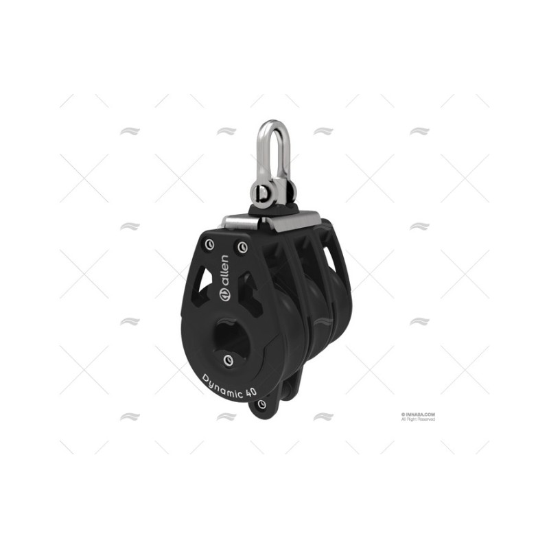 POLEA TRIPLE 10MM C/ARRAIGO ALLEN BROTHERS