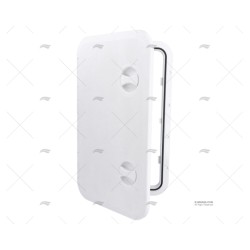 TAPA 600X360MM BLANCA