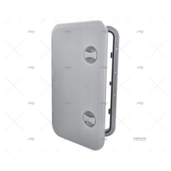 TAPA 600X360MM GRIS