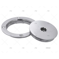 REGISTRO INOX 142MM DIAMETRO