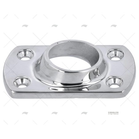 PLATINA BALCON RECT INOX 60º A SOLDAR 25