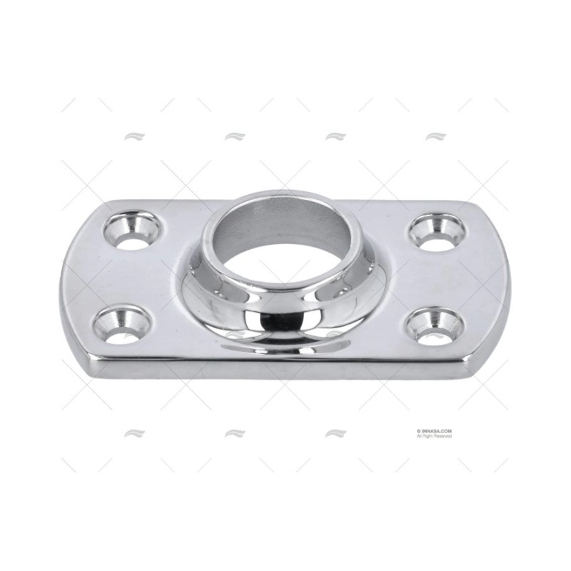 PLATINA BALCON RECT INOX 90º A SOLDAR 22
