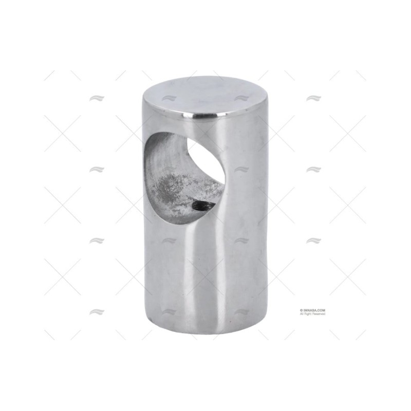 SOPORTE PASAMANO INOX CENTRO 25MM