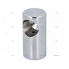 SOPORTE PASAMANO 22MM FINAL LATON CROMA