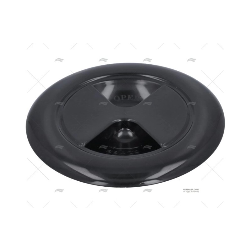 TAPA REGISTRO NEGRO 102MM