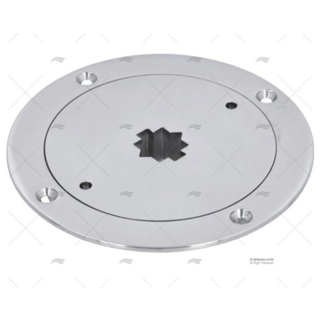 TAPA REGISTRO INOX 142MM