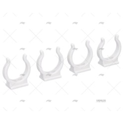 CLIP NYLON BLANCO 32MM (4U)