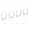 CLIP NYLON BLANCO 32MM (4U)