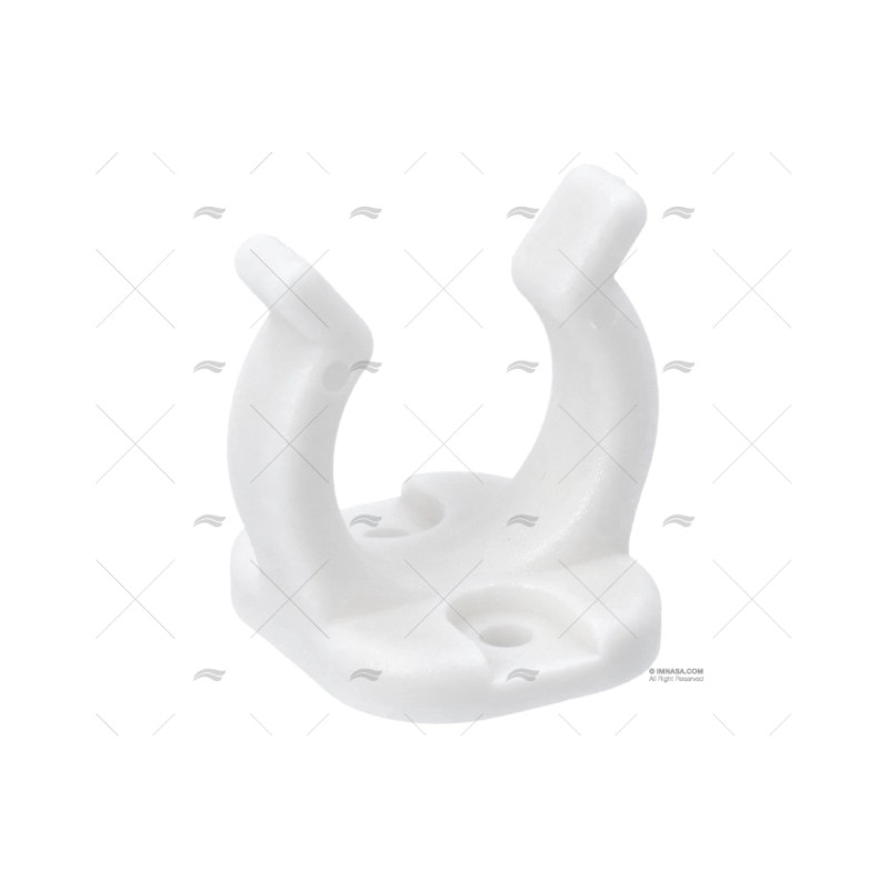 CLIP NYLON BLANCO 19MM (4U)