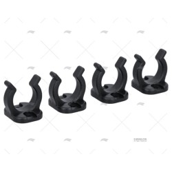 CLIP NYLON NEGRO 19MM (4U)