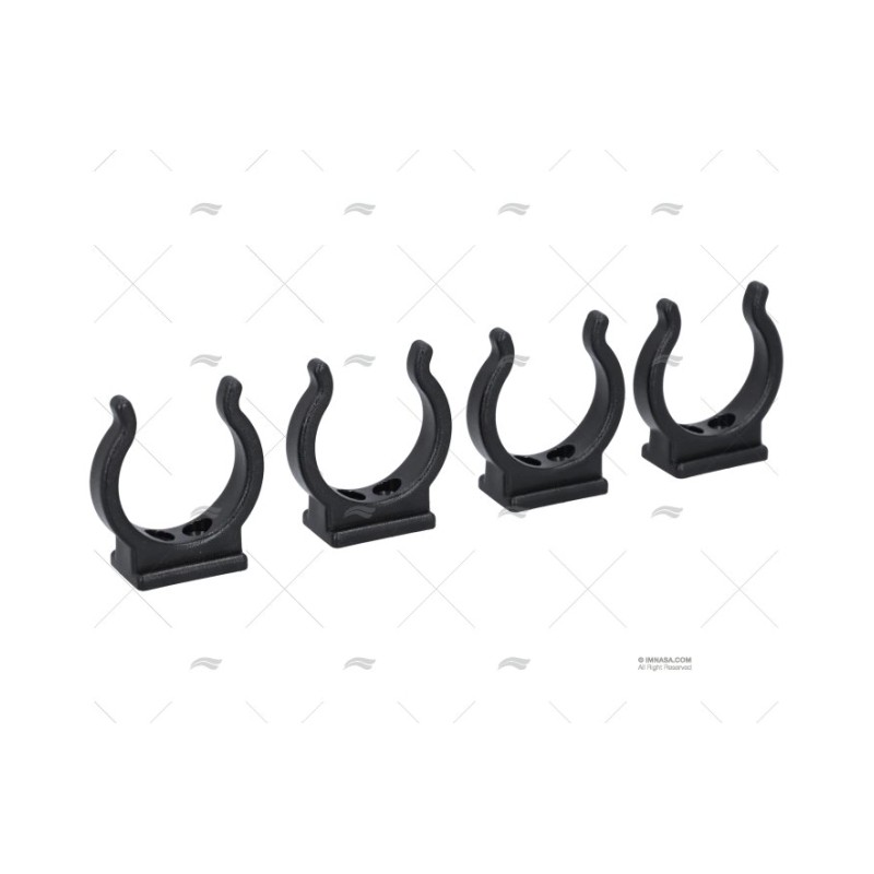 CLIP NYLON NEGRO 32MM (4U)