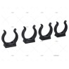 CLIP NYLON NEGRO 44MM (4U)