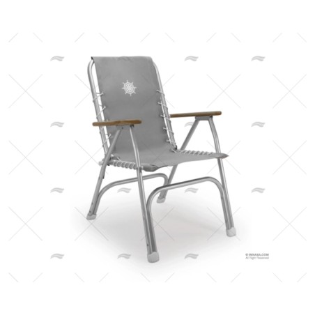 SILLA PLEGABLE MARATHON 150 GRIS FORMA