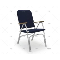 SILLA PLEGABLE DINNER AZUL FORMA