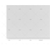 PANEL XL BLANCO 19,0X1215X 760 KING PLASTIC CORPORATION