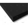 PANEL AS DIA NEGRO 19,0X1219X 676 KING PLASTIC CORPORATION