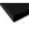 PANEL AS DIA NEGRO 25,4X1219X 676 KING PLASTIC CORPORATION