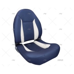 SILLA CONFORT PRO AZUL/BLANCO