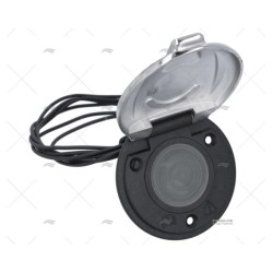 PULSADOR ELECTRICO NO ROTULADO INOX IP LEWMAR