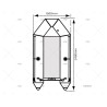 NEUMATICA 249SH IM 248X156 BLANCA IMNASA