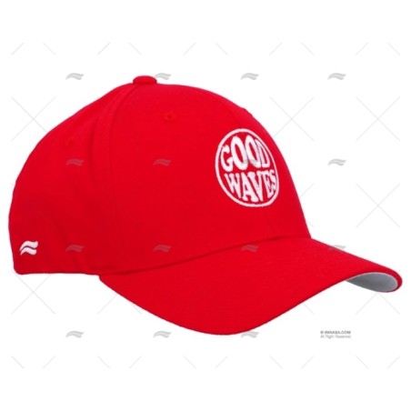 GORRA ROJA GOOD WAVES L-XL