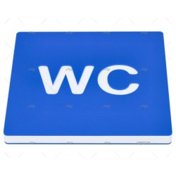 SEÑAL DE WC CON LETRAS IMNASA