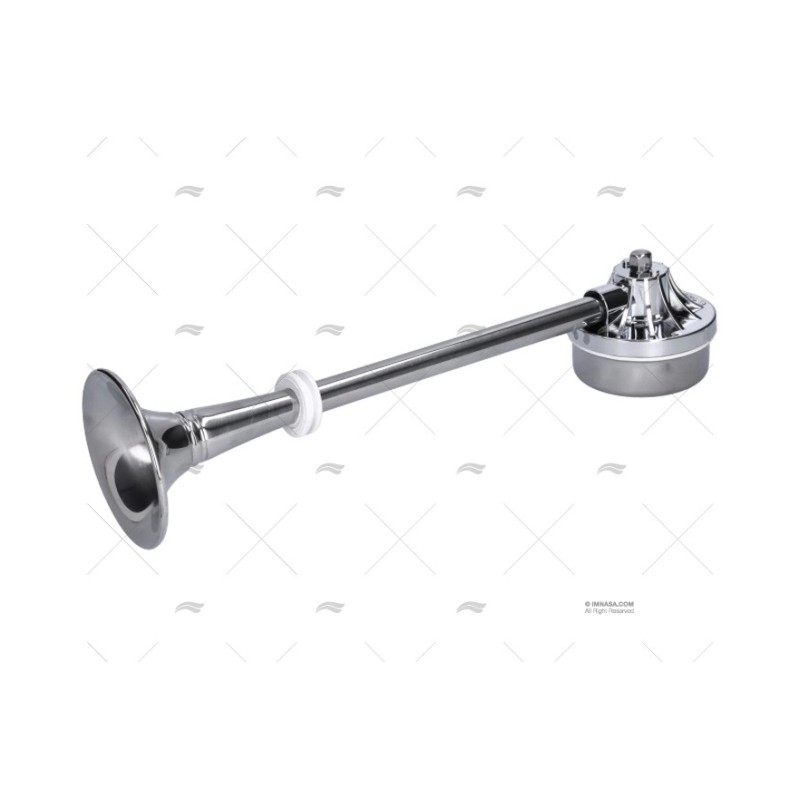 BOCINA 12V ACUSTICA LATON CROMADO MARCO
