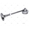 BOCINA 12V ACUSTICA LATON CROMADO MARCO