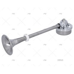 BOCINA 24V ACUSTICA LATON CROMADO MARCO