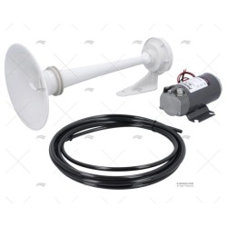 BOCINA COMPRESOR BLANCA 12V MARCO
