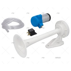 BOCINA COMPRESOR 12V ABS BLANCA MARCO