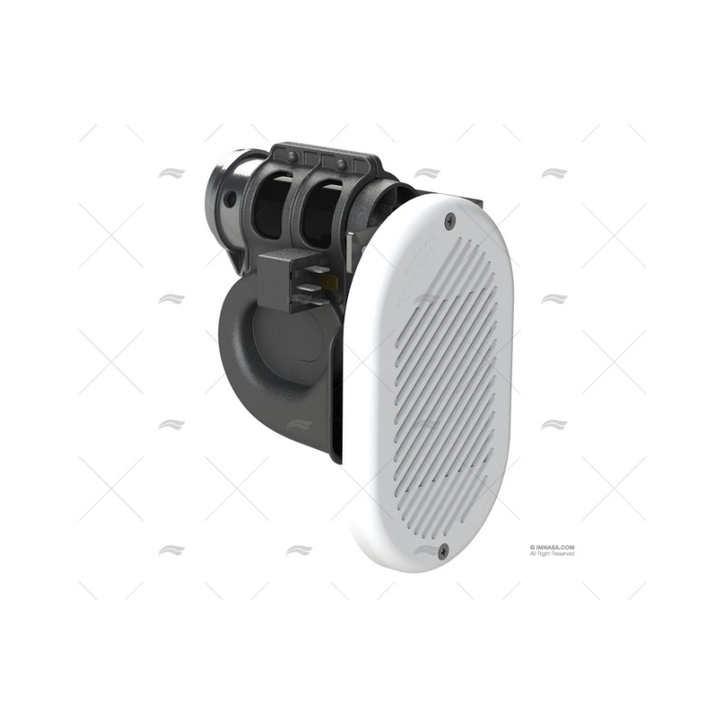 BOCINA HURRICANE 24V PNEUM. BLANCA MARCO