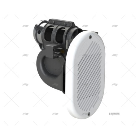 BOCINA HURRICANE 24V PNEUM. BLANCA MARCO